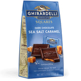 Dark Chocolate Sea Salt Caramel SQUARES Medium Bag (Case of 6)