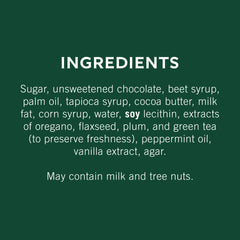 Dark Chocolate Mint SQUARES Medium Bag (Case of 6)