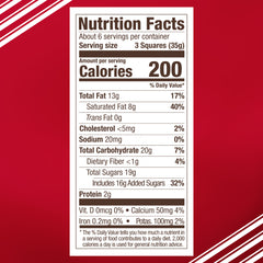 Peppermint Bark SQUARES Large Bags (Case of 12)