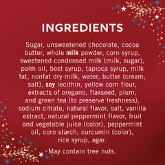 Assorted Holiday Chocolate SQUARES Extra Large Bags (Case of 6)