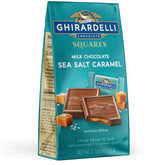 Milk Chocolate Sea Salt Caramel SQUARES Medium Bag (Case of 6)
