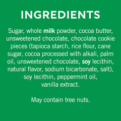 Milk Chocolate Mint Cookie SQUARES Case Pack (540 ct)