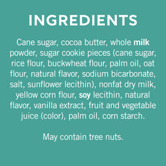 White Chocolate Sugar Cookie SQUARES Case Pack (540 ct)