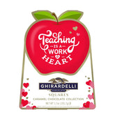 Assorted Chocolate Caramel SQUARES Teacher Gift Box