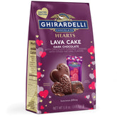 Dark Chocolate Lava Cake Hearts Large Bag (Case of 12)