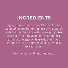 Dark Chocolate Raspberry SQUARES Case Pack (430 ct)