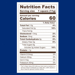 Milk Chocolate SQUARES Case Pack (540 ct)