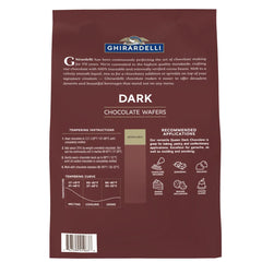 Dark Chocolate Wafers 5lb Bag