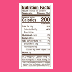 Strawberry Bark Squares Case Pack (540 ct)