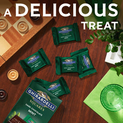 Dark Chocolate Mint SQUARES Medium Bag (Case of 6)