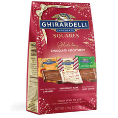 Assorted Holiday Chocolate SQUARES Large Bag (Case of 12)