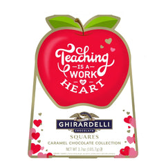 Assorted Chocolate Caramel SQUARES Teacher Gift Box