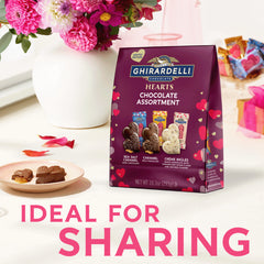 Assorted Chocolate Hearts Extra Large Bag (Case of 6)