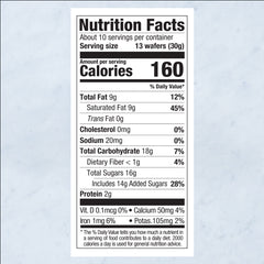 Milk Chocolate Flavored Melting Wafers (Case of 6 Bags)