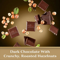 Intense Dark Roasted Hazelnut Dark Chocolate Bar (Case of 12)
