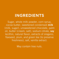 Milk Chocolate Caramel SQUARES Case Pack (430 ct)