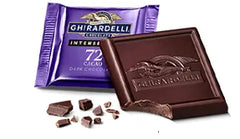 Intense Dark 72% Cacao Dark Chocolate Squares Case Pack (540 ct)