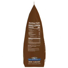 60% Cacao Chocolate Chips 5lb Bag