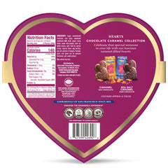 Chocolate Caramel Hearts Gift Box