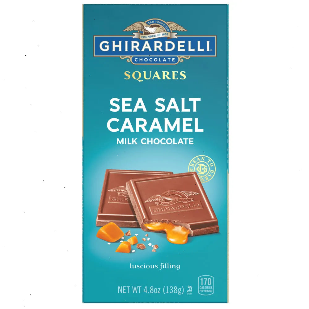 Milk Chocolate Sea Salt Caramel Bar (Case of 10)