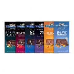 Ghirardelli Best Sellers Chocolate Bar Bundle (12 Bars)
