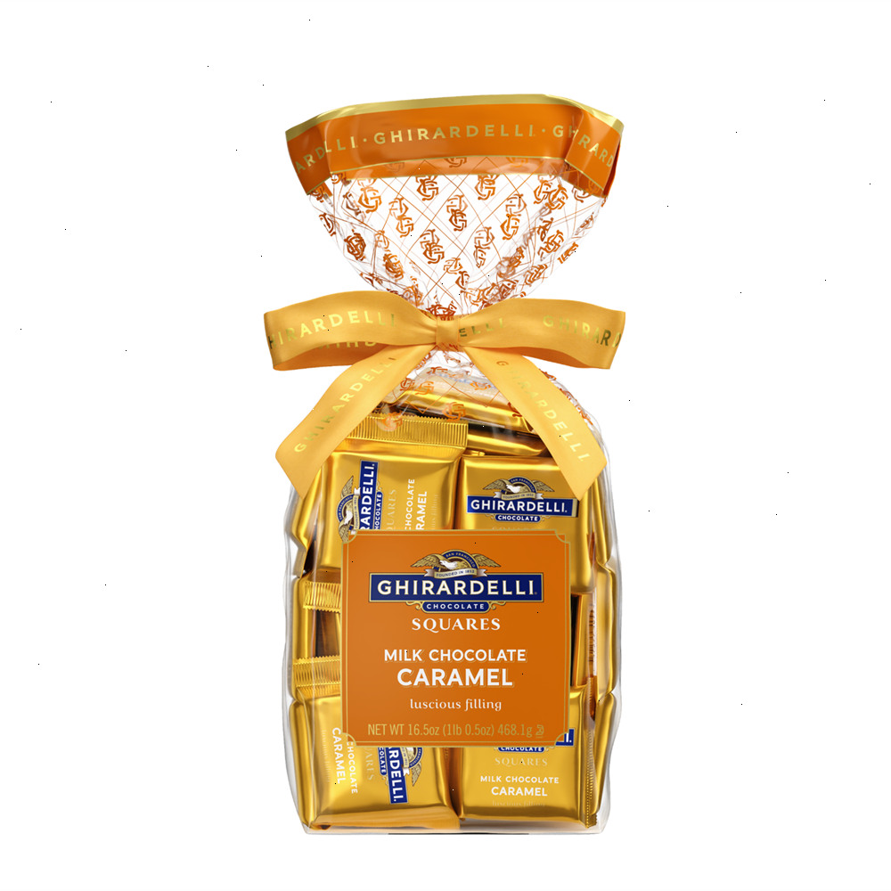 Milk Chocolate Caramel SQUARES Gift Bag 1lb