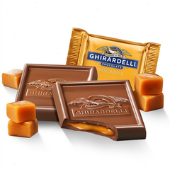 Milk Chocolate Caramel SQUARES Case Pack (430 ct)